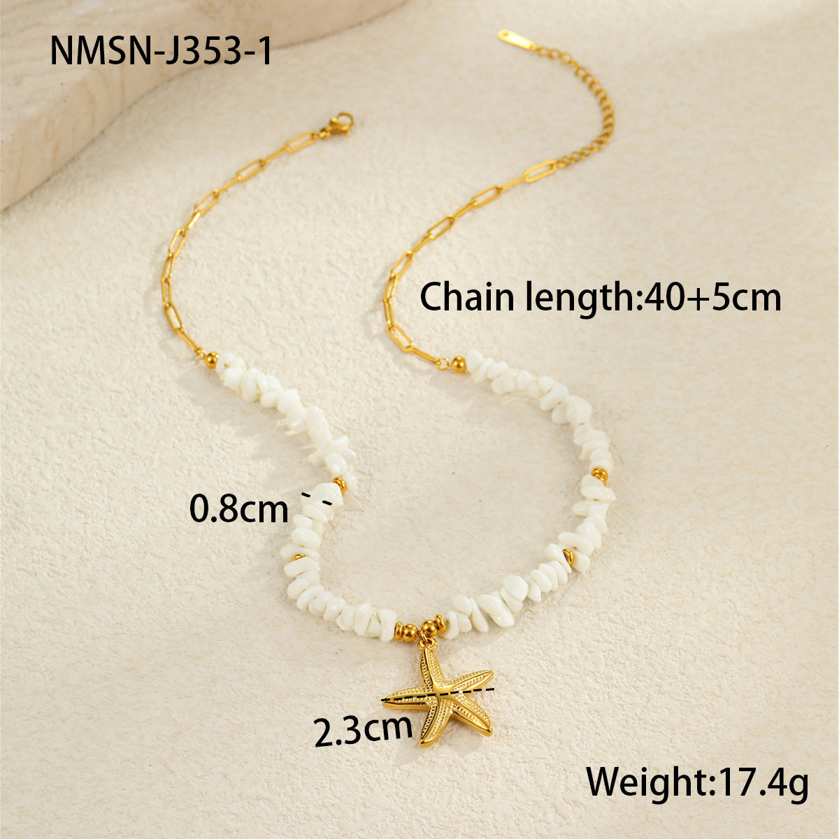 Golden Tides Jewelry Set – Ocean Pearl Necklace & Bracelet