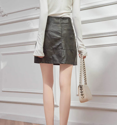 Soft Form High-Waist Mini Skirt