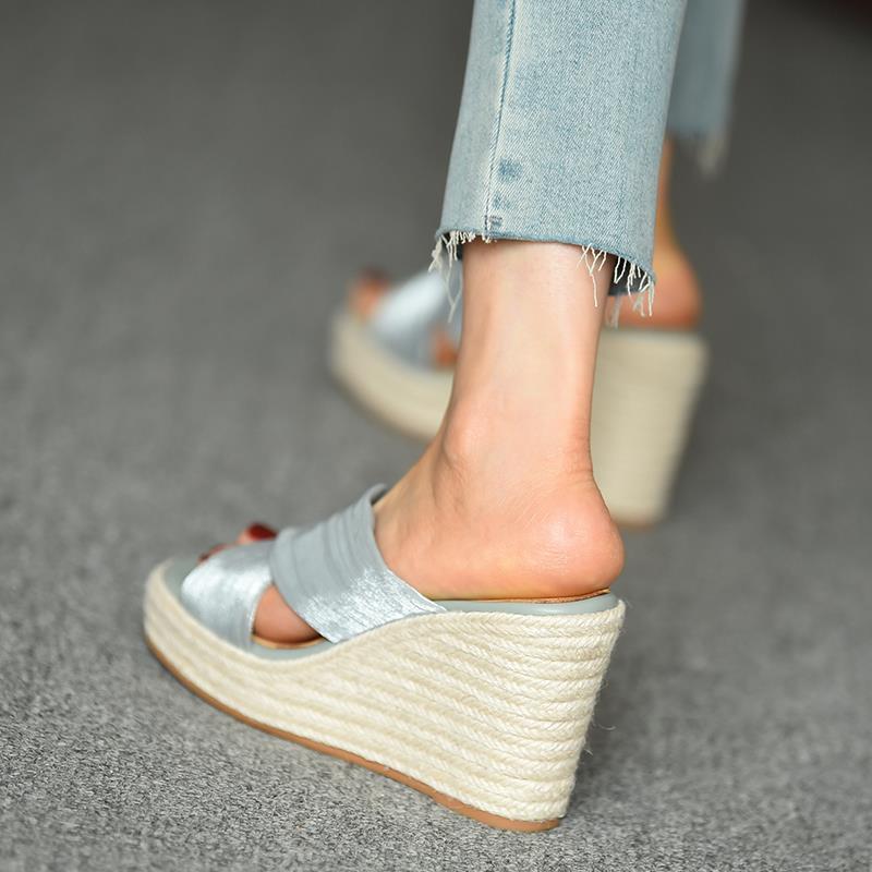 Nalani Woven Platform Sandals