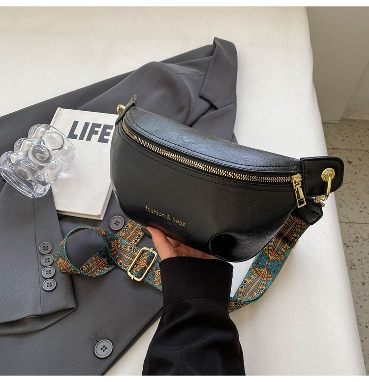 Nalani Soft Fold Chest Bag - A Minimal, Hands-Free Everyday Essential