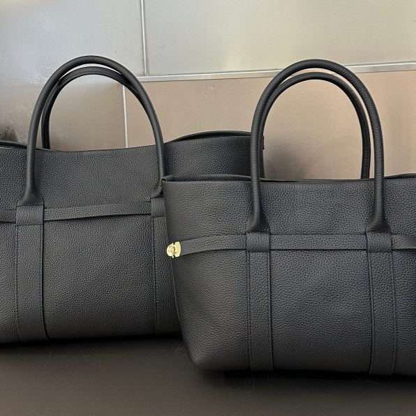 Nalani Everyday Leather Shoulder Bag - A Timeless, Structured Essential