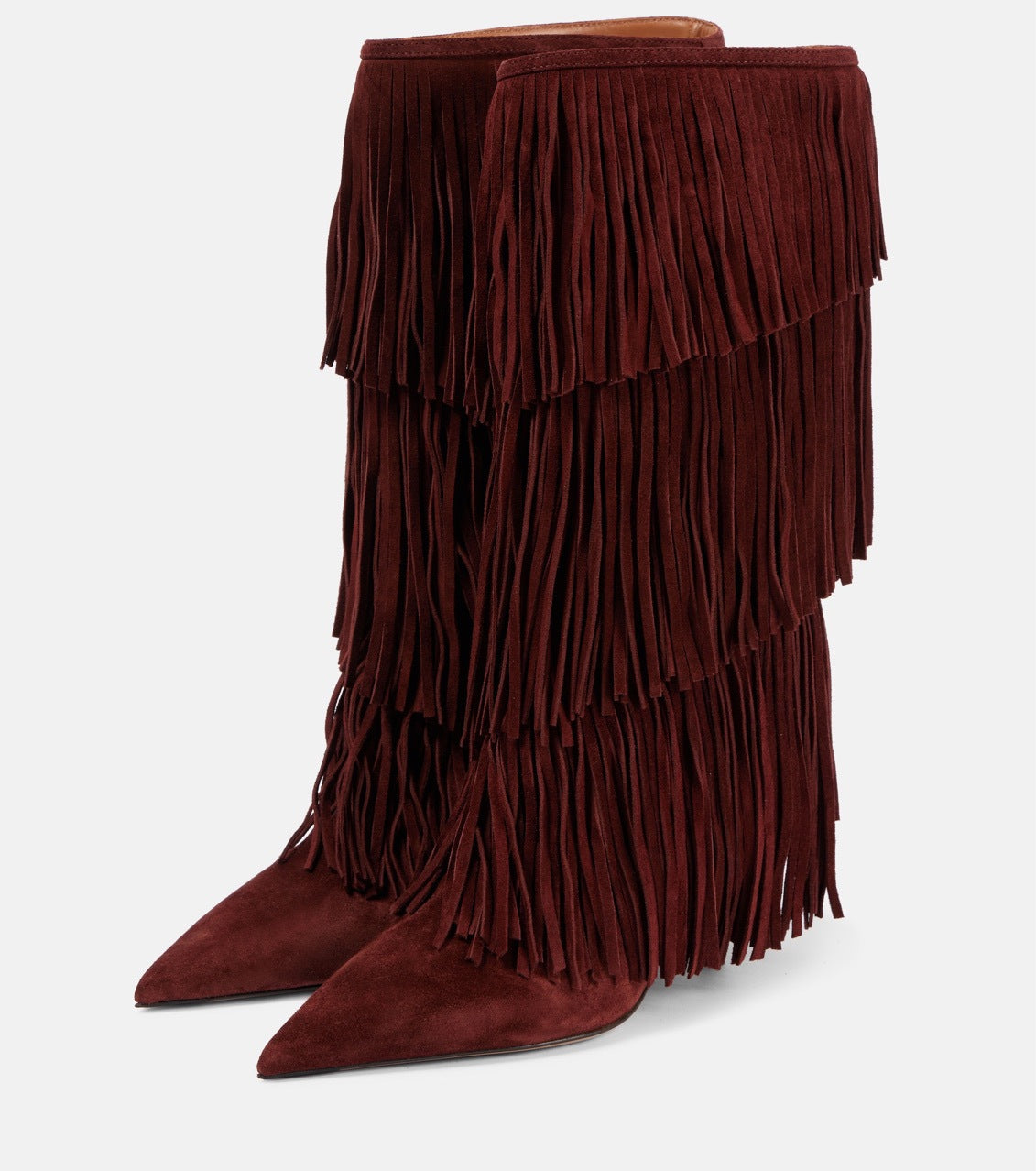 Nalani Fringe Suede Street Boots