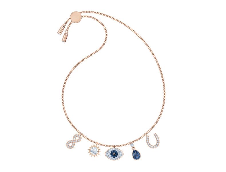 Lucky Sunflower & Horseshoe Charm Bracelet – Austrian Crystal Adjustable Chain