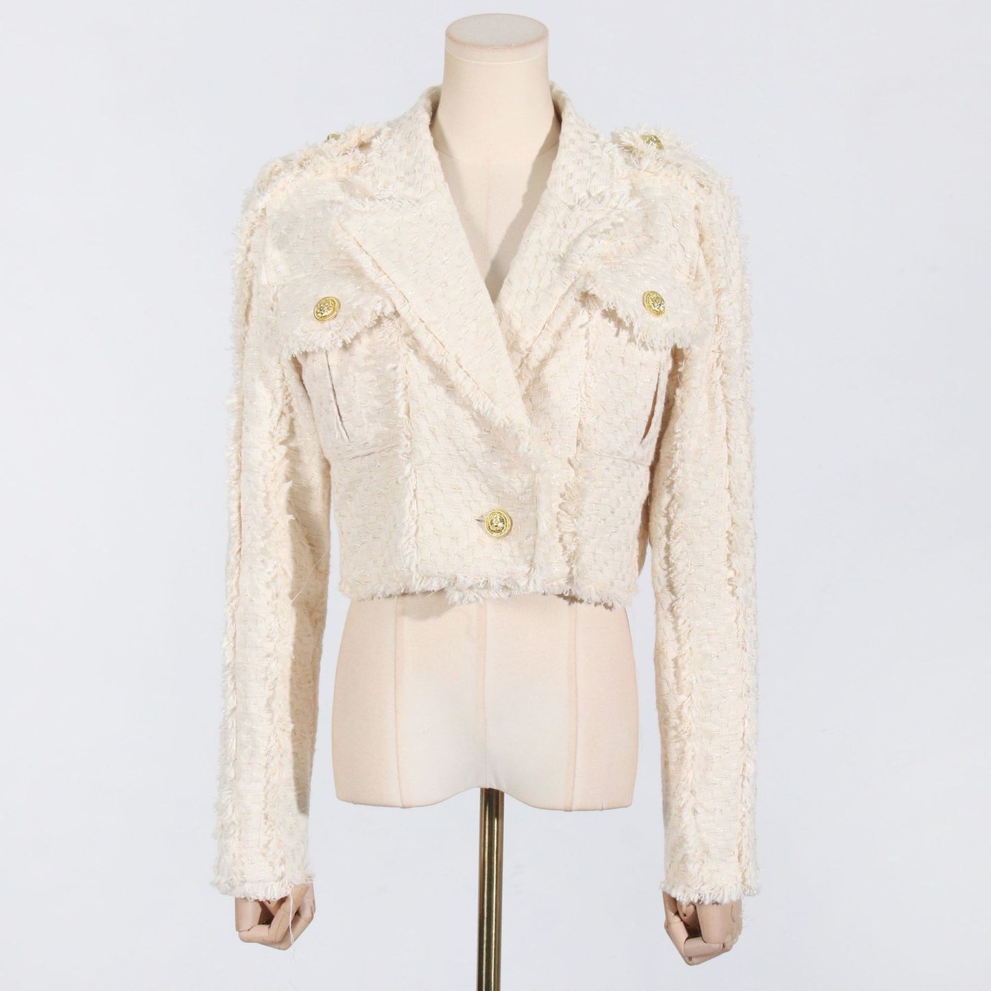 Nalani Luxe - Soft Fringe Jacket & Skirt Set