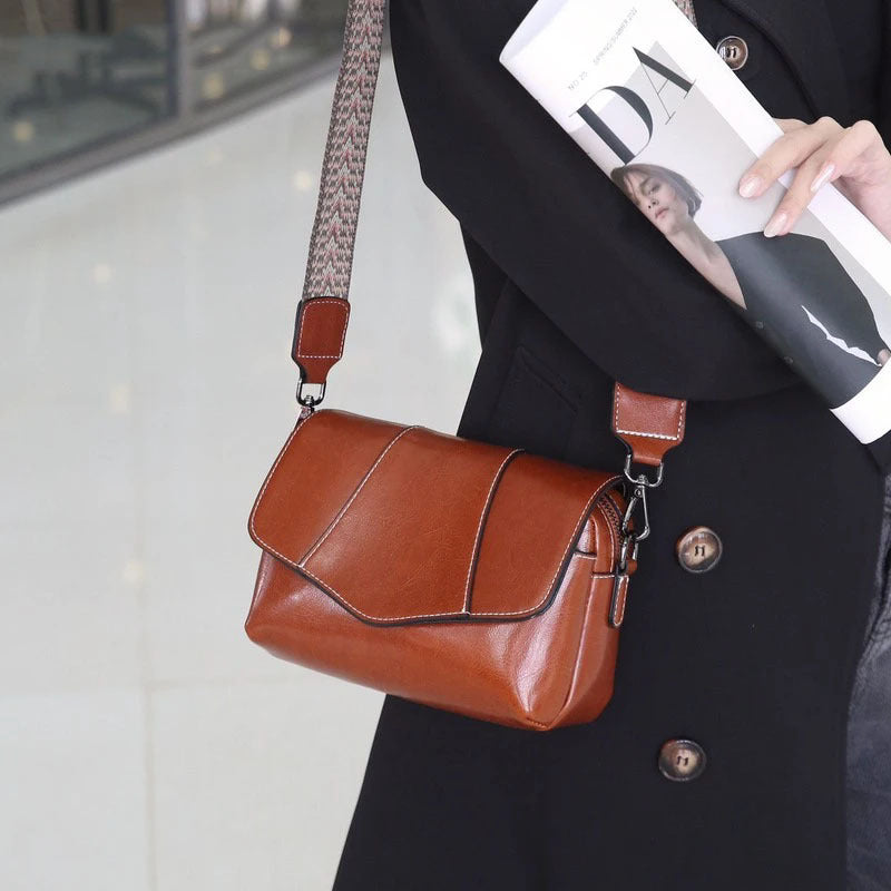 Nalani Soft Square Leather Crossbody - A Calm, Everyday Essential