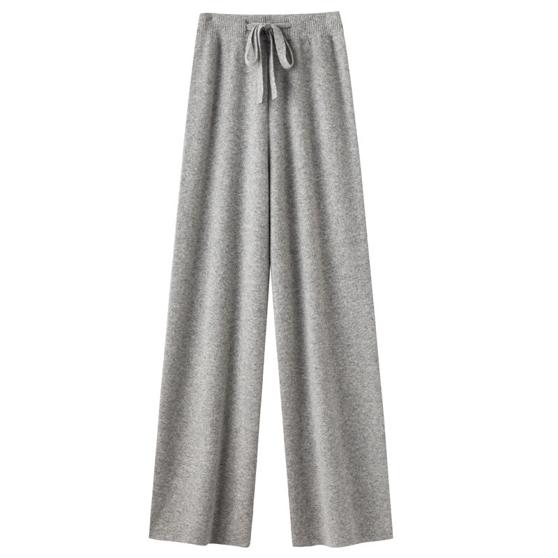 Nalani Pure Wool Flow Wide-Leg Pants - Quiet Luxury Comfort