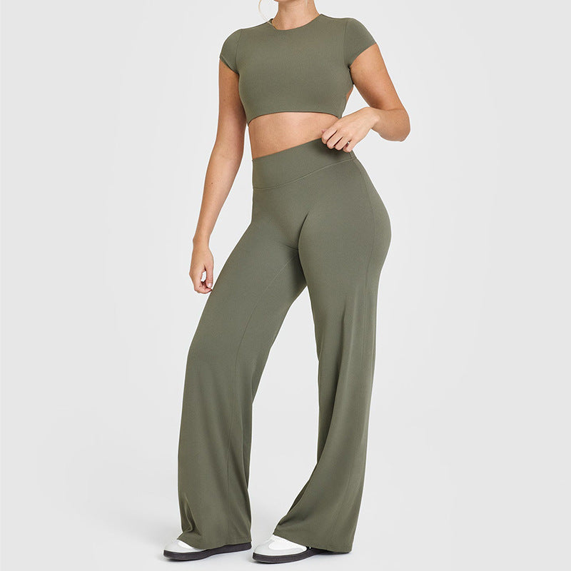 Nalani Flow Straight-Leg Yoga Pants - Effortless Comfort & Style