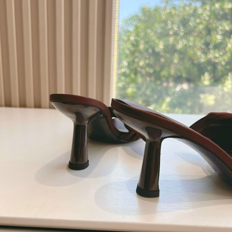 Nalani Bow Heel Sandals