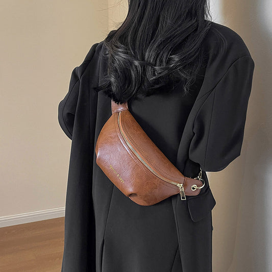 Nalani Soft Fold Chest Bag - A Minimal, Hands-Free Everyday Essential