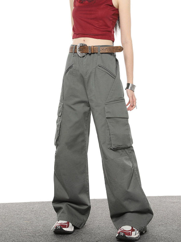 Nalani Utility Flow Wide-Leg Pants