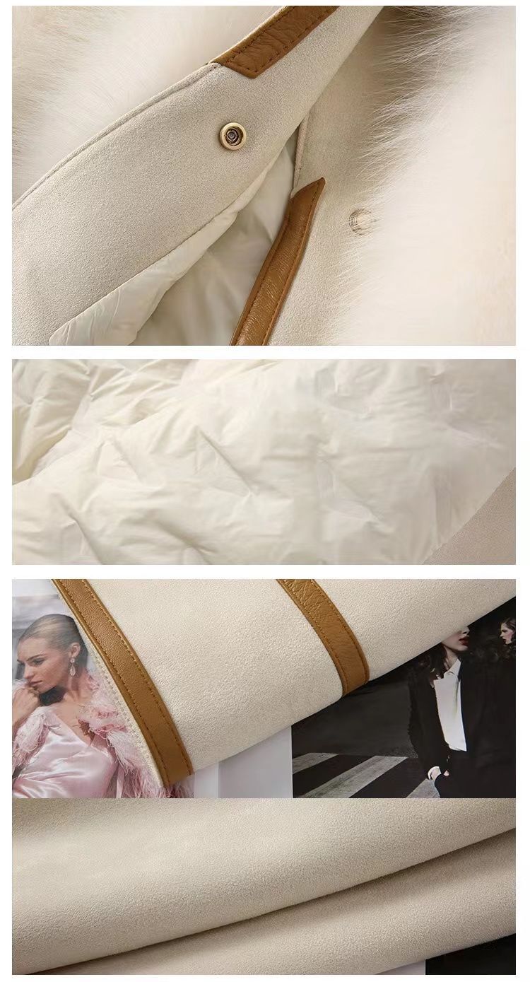 Faux Fur Trim Coat – Soft Winter Elegance