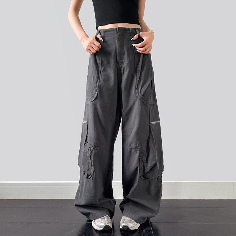 Nalani Pocket Flow Wide-Leg Pants - Effortless structure. Everyday movement