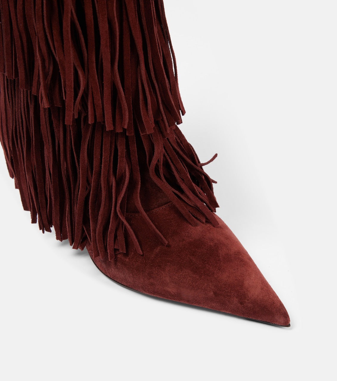 Nalani Fringe Suede Street Boots