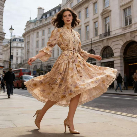 The Seraphine Midi Dress