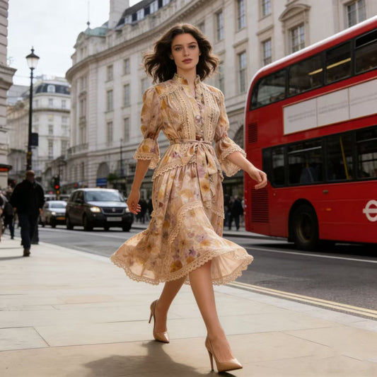 The Seraphine Midi Dress